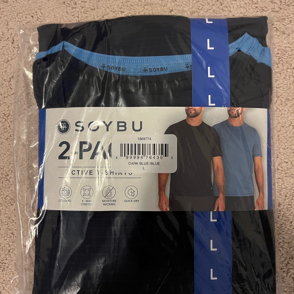 Soybu Activewear Set in Dark Blue and Blue
